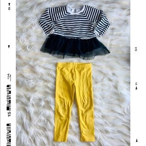 ‘BUSY BEE’ TODDLER OUTFIT 🐝🖤 BUNDLE!